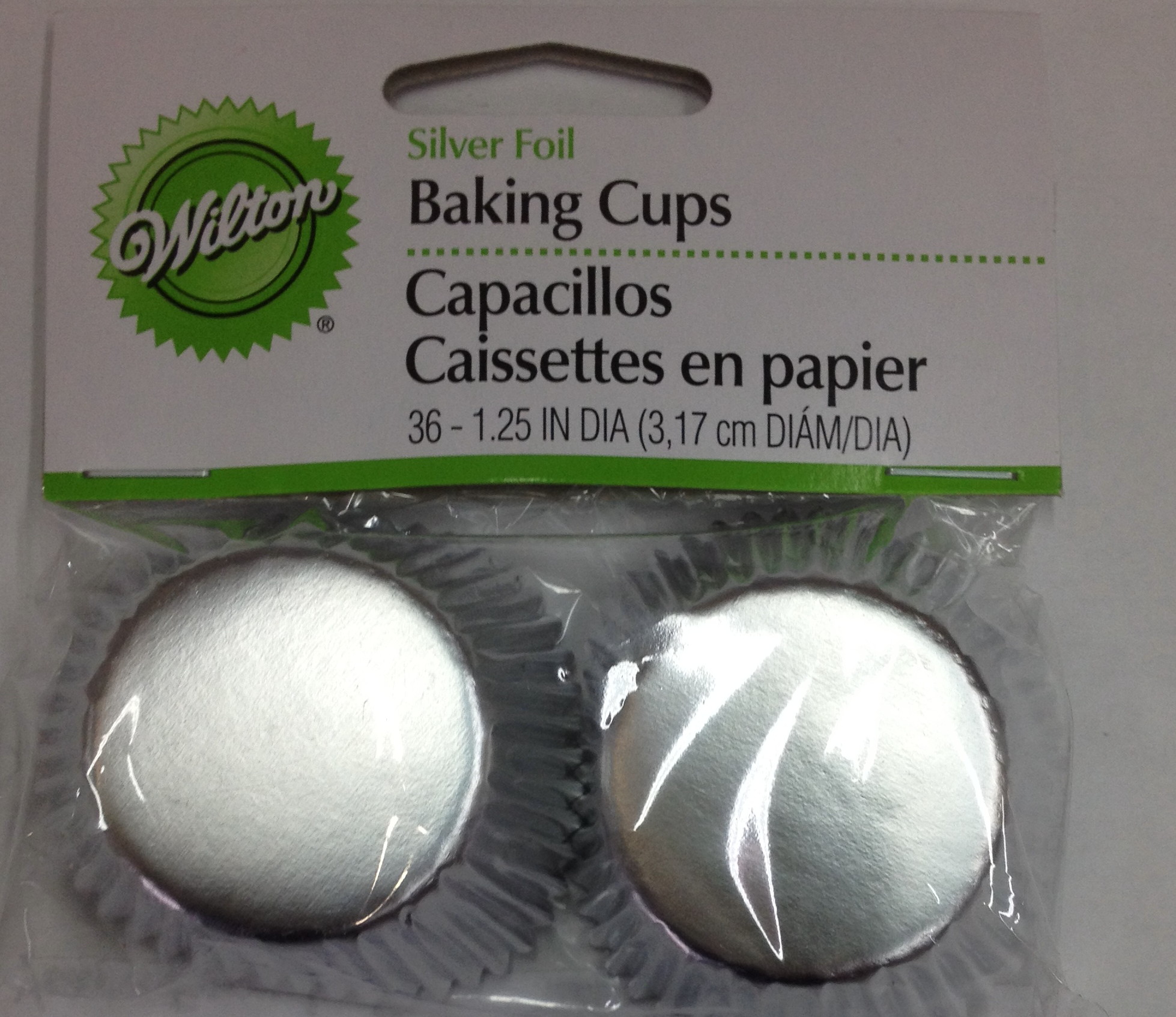 Sliver Foil Baking Cups